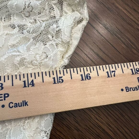 Vintage Bettie Page silky Lace wedding Bridal Rehearsal occasion dress. Size S. - Picture 13 of 13